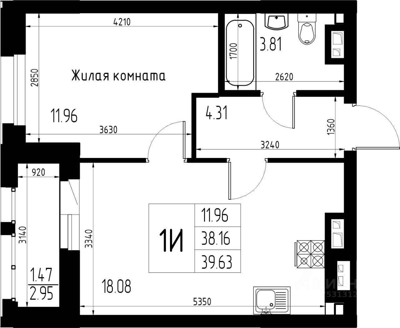 Новостройка, р-н Советский, Казань
