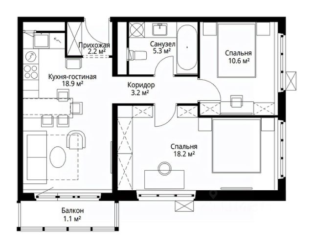 ЖК «У реки "Эко Видное 2.0"»