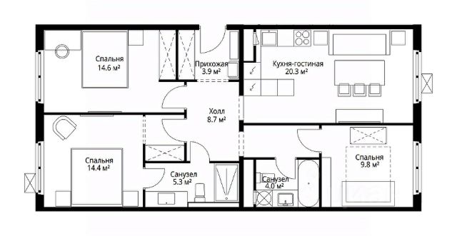 ЖК «У реки "Эко Видное 2.0"»