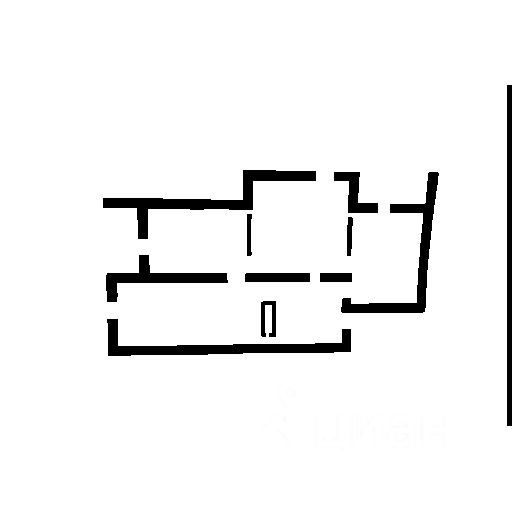 Планировка этой квартиры по данным Циан