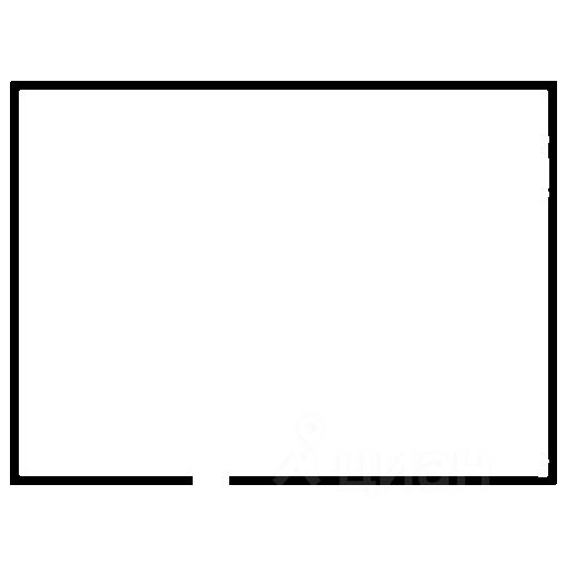 Планировка этой квартиры по данным Циан