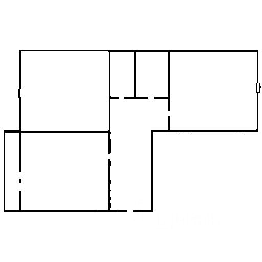 Планировка этой квартиры по данным Циан