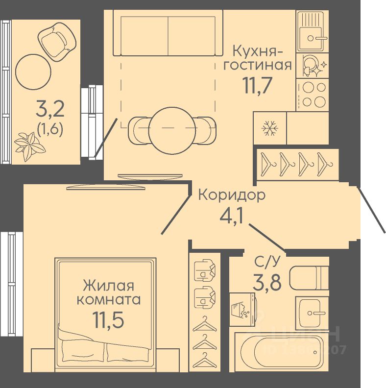 Новостройка, р-н Октябрьский