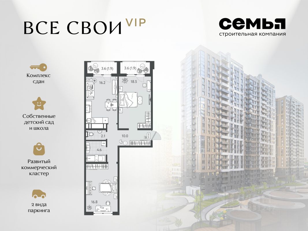 Новостройка, Центральный