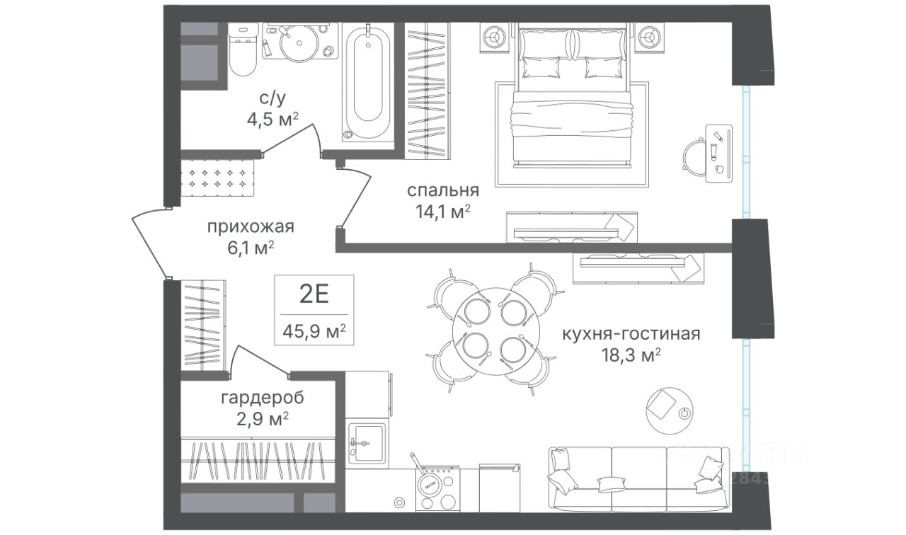 Новостройка, р-н Соколиная гора, Москва