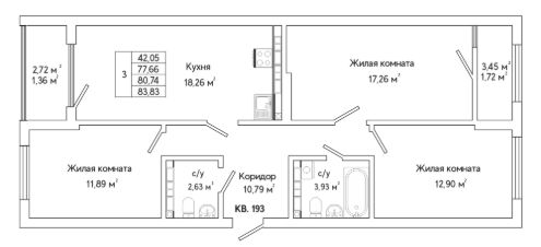 Планировка квартиры