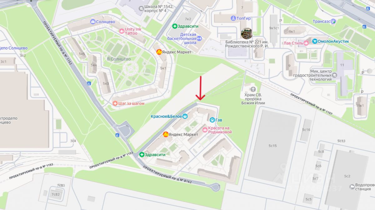 Торговая площадь, р-н Солнцево, Москва
