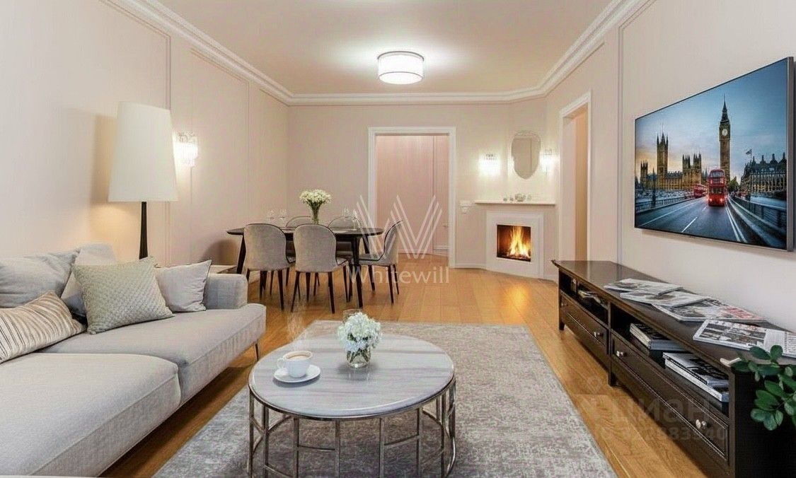Семейная квартира у реки, Москва