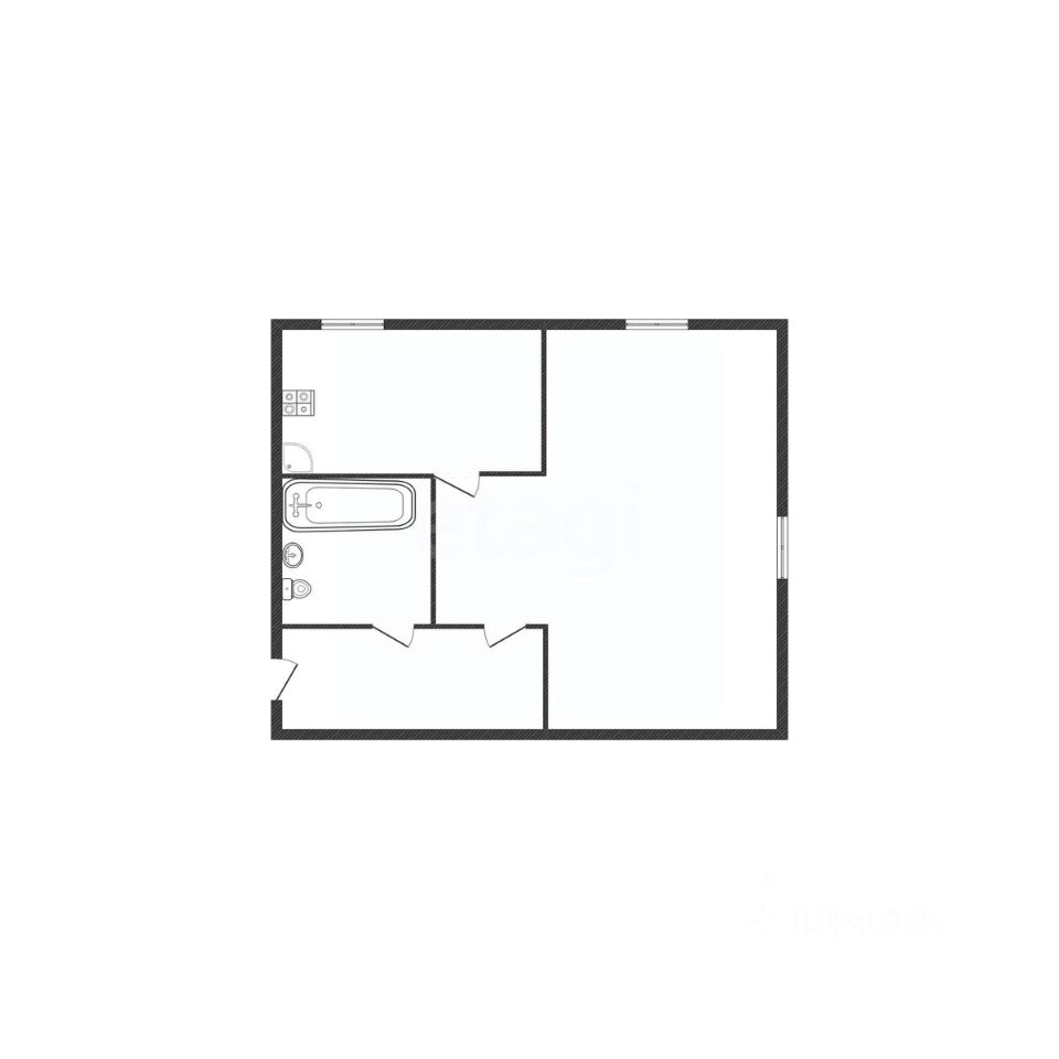 Комната 1-комн. 27.7 м² в Ярцево — фото 2
