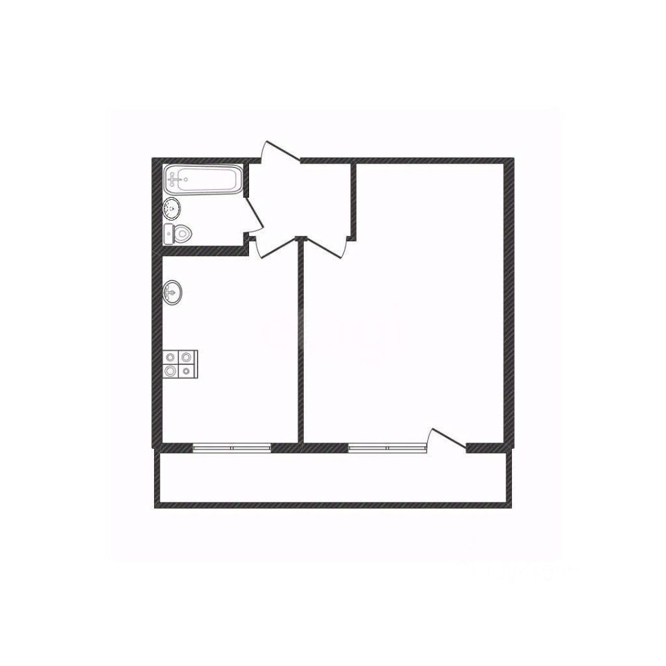 Комната 1-комн. 34.3 м² в Ярцево — фото 2