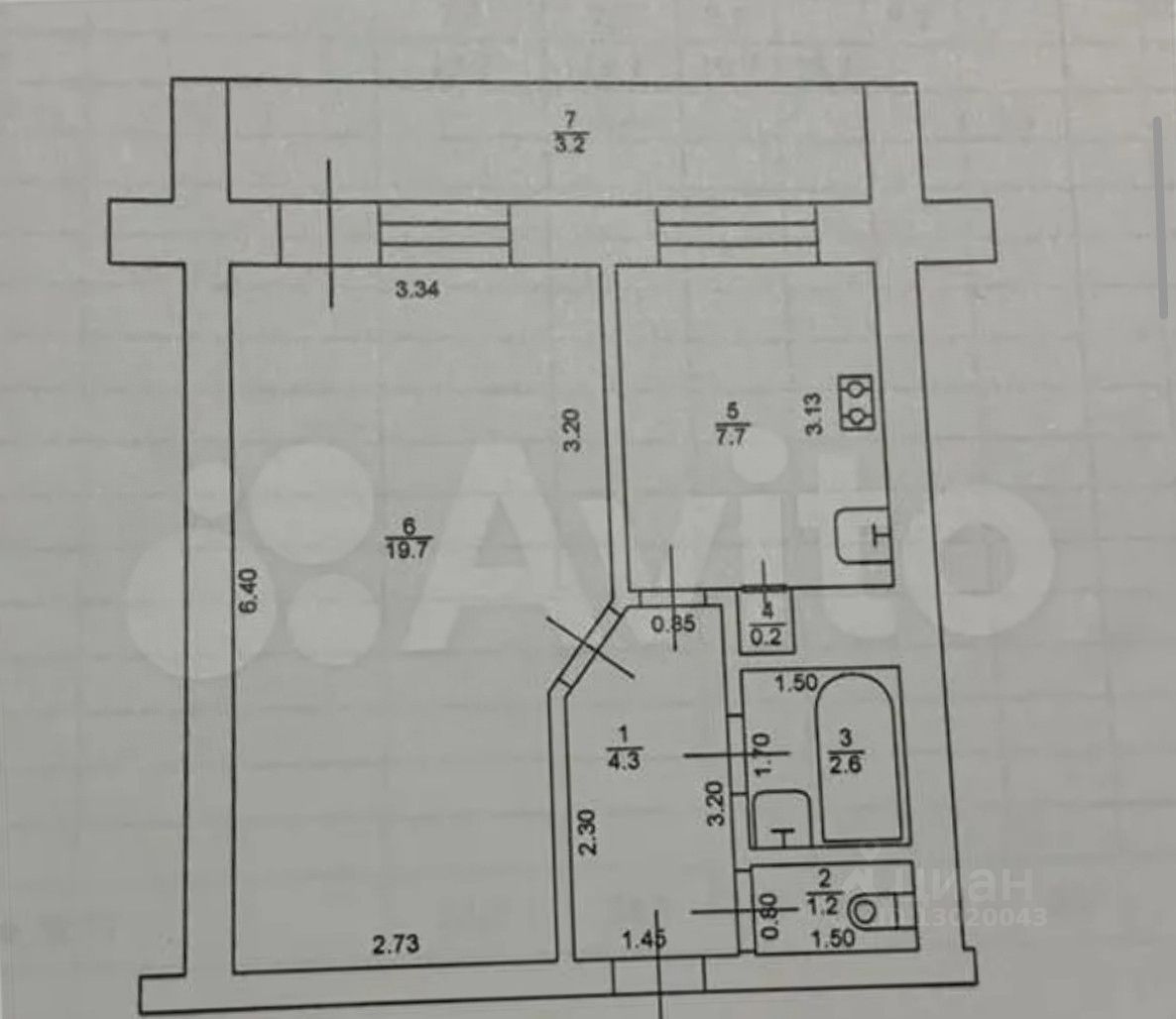 1-комн. кв., р-н Кировский
