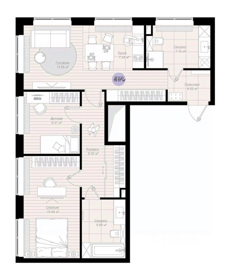 Новостройка, р-н Вахитовский, Казань