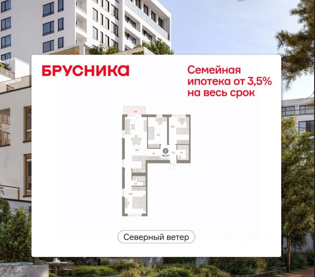 Новостройка, р-н Василеостровский, Санкт-Петербург