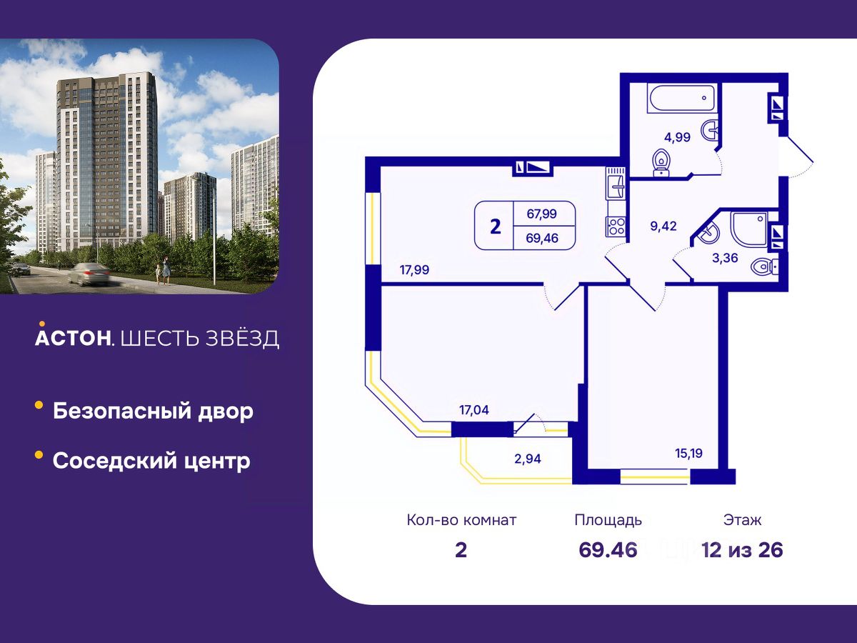 Новостройка, р-н Кировский