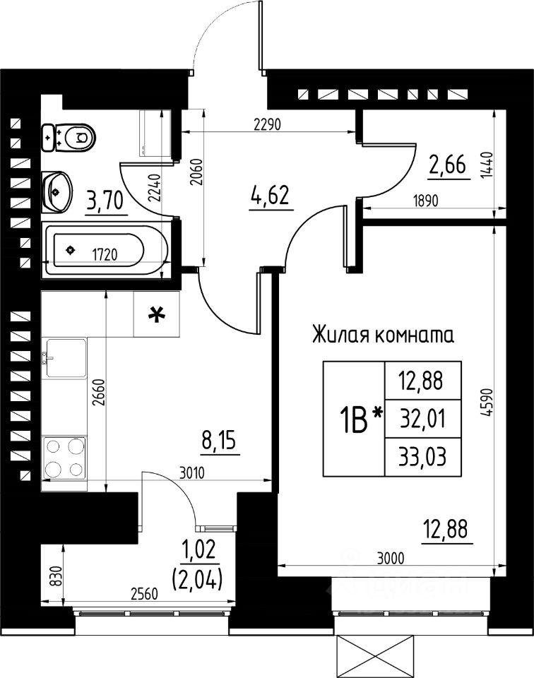 Новостройка, р-н Авиастроительный, Казань
