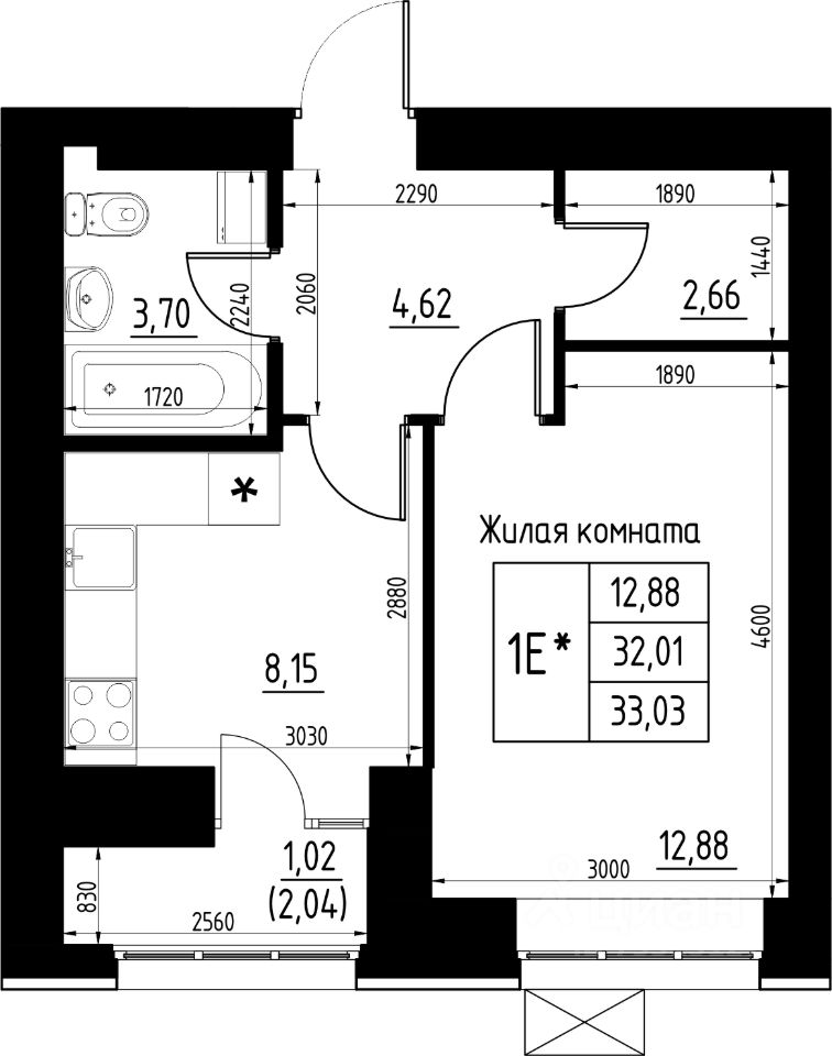Новостройка, р-н Авиастроительный, Казань