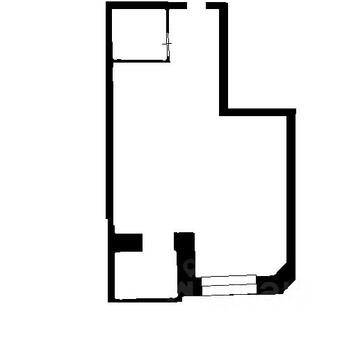 Планировка этой квартиры по данным Циан