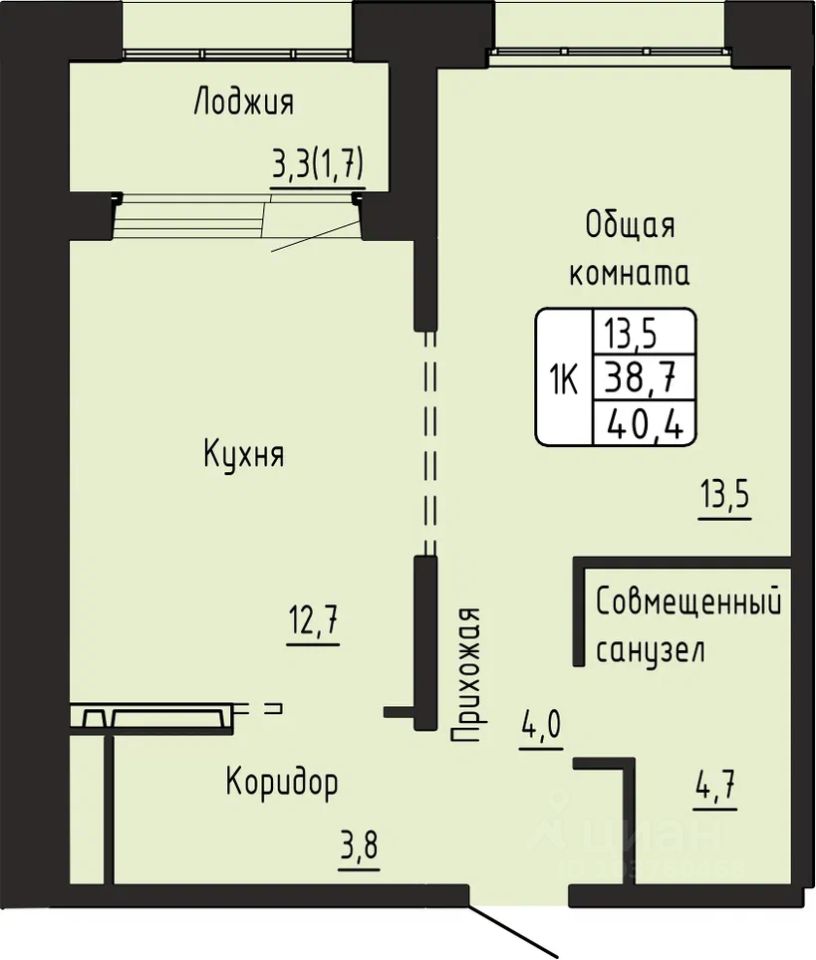 Новостройка, р-н Калининский, Новосибирск