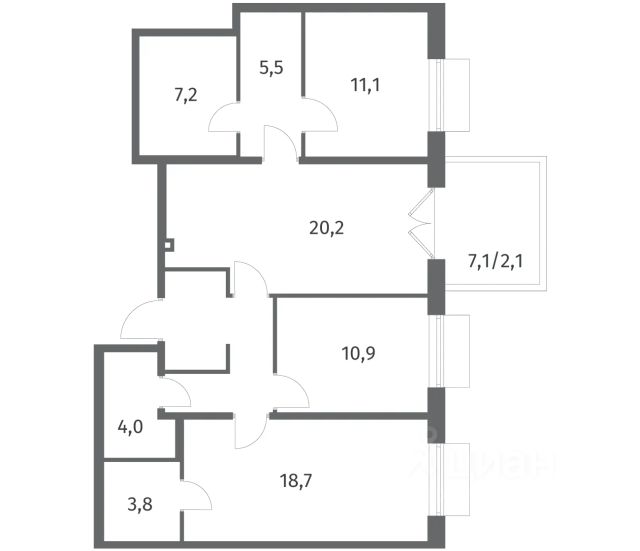 ЖК «Парусная 1»