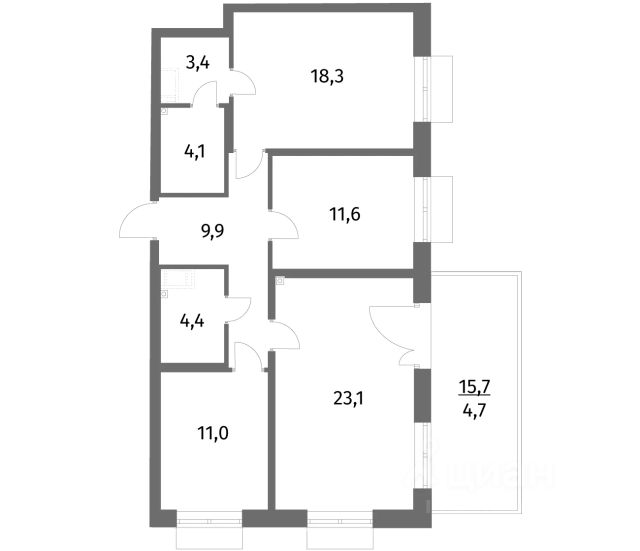 ЖК «Парусная 1»