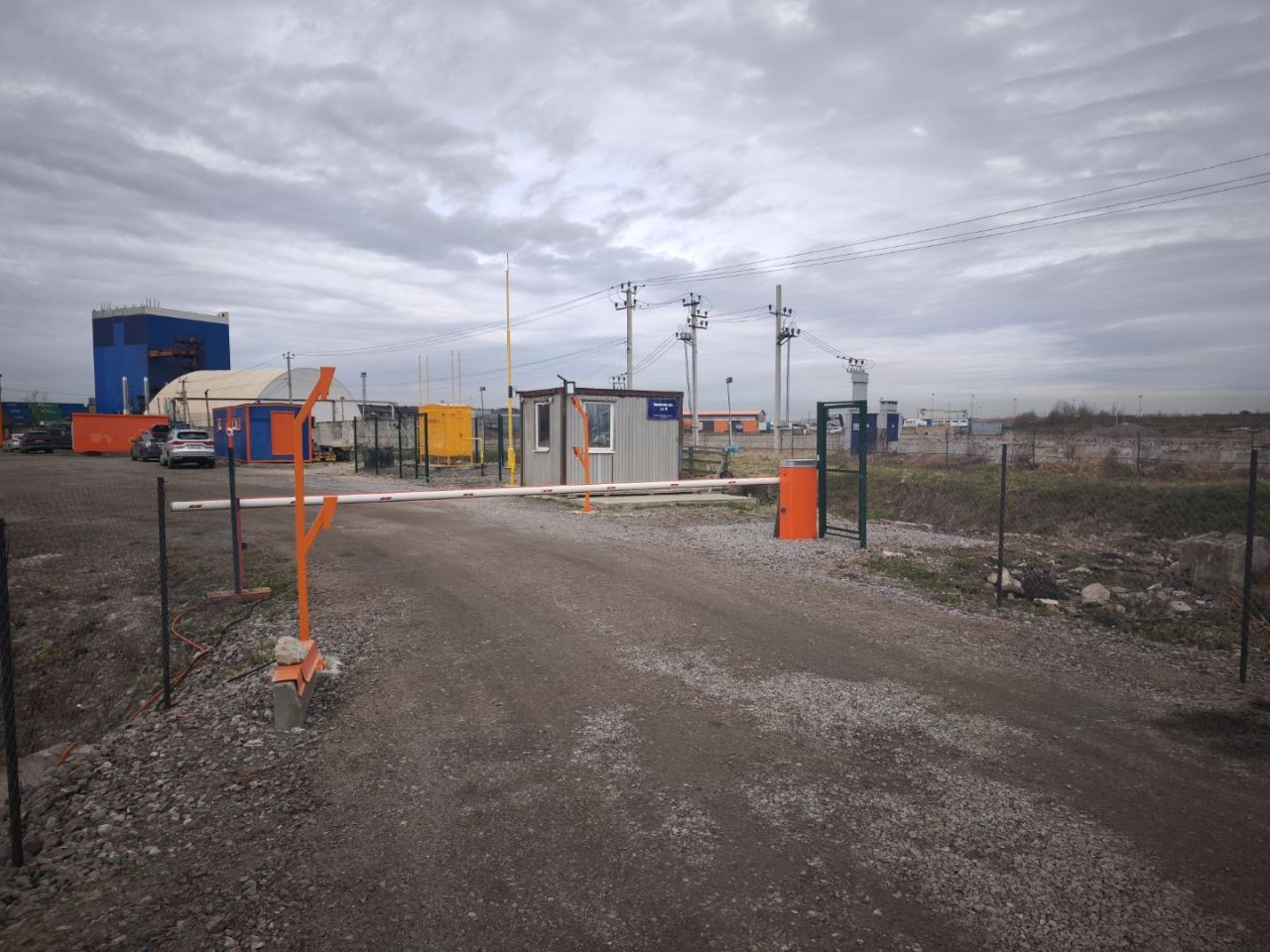 Складском комплексе в Курьерском проезде, 309