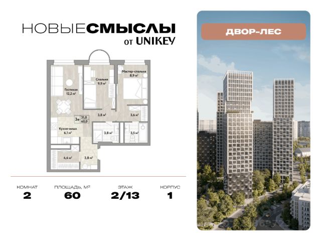 ЖК «Новые Смыслы от UNIKEY»
