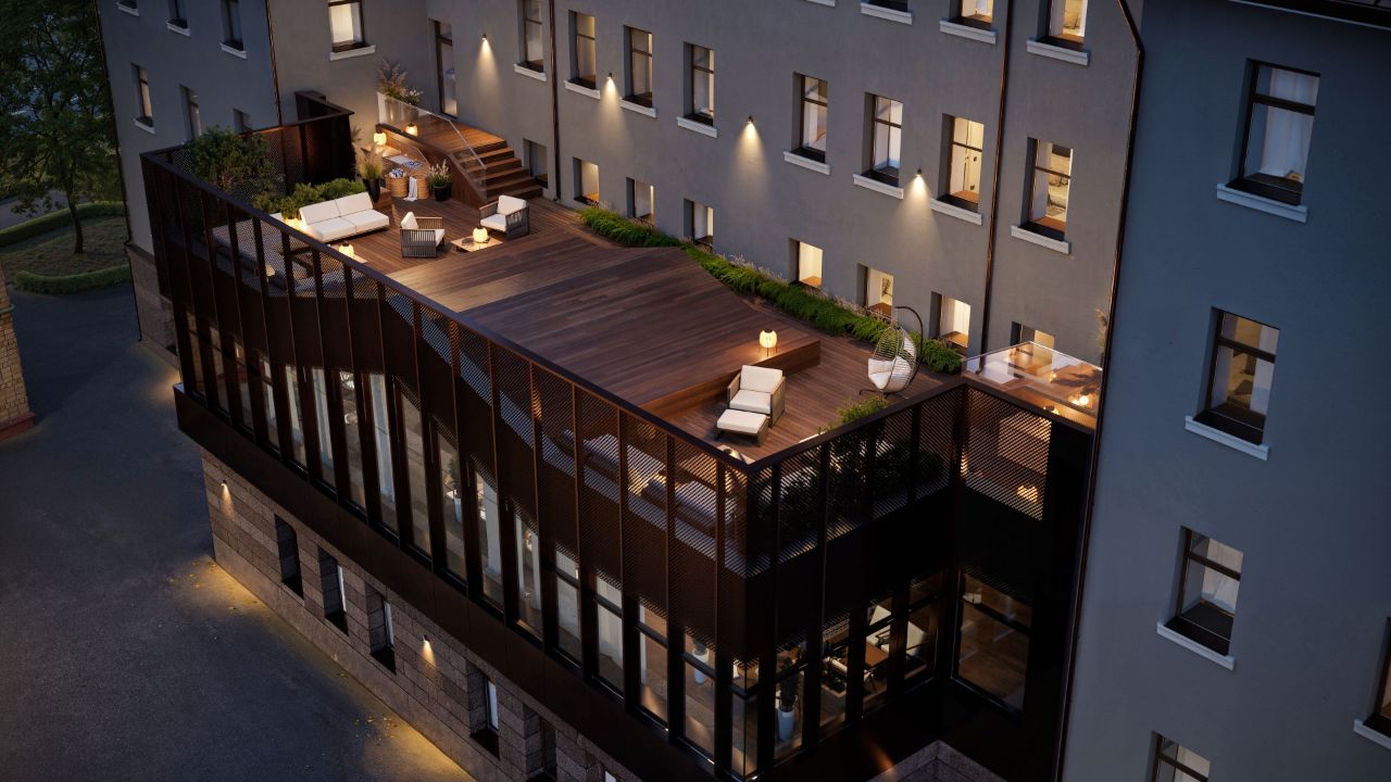 Бизнес Центр в Институтском переулке, 2