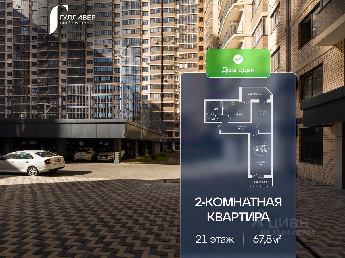 Новостройка, Прикубанский, Краснодар