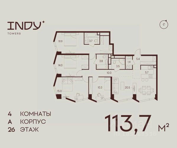 ЖК «INDY TOWERS»