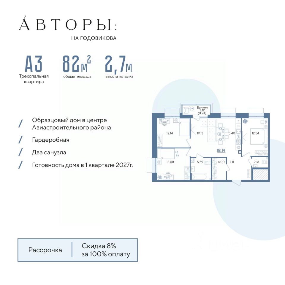 Новостройка, р-н Авиастроительный