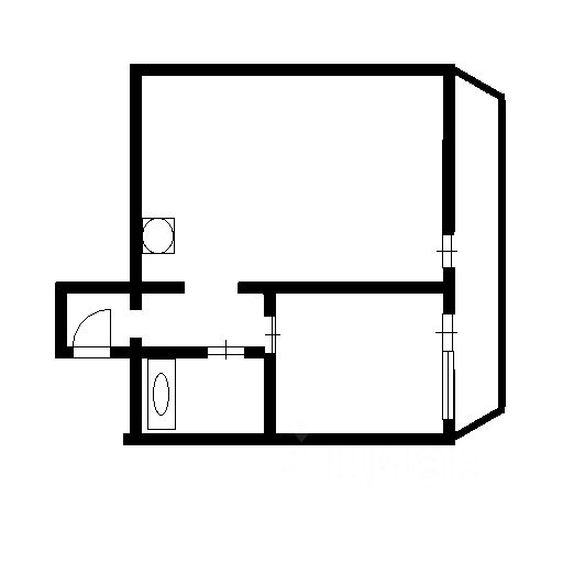 Планировка этой квартиры по данным Циан