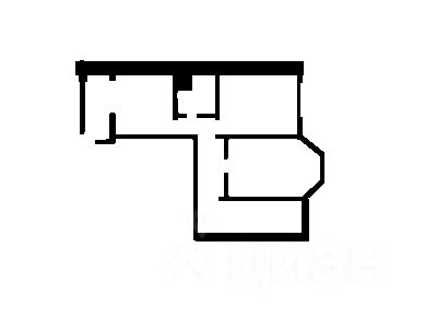 Планировка этой квартиры по данным Циан