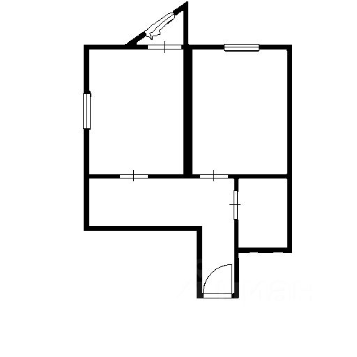 Планировка этой квартиры по данным Циан