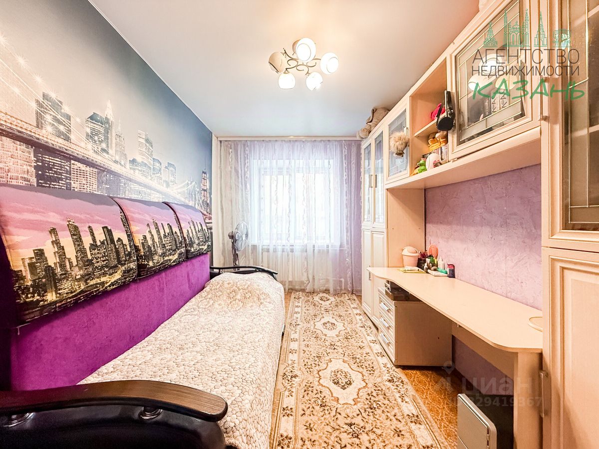 3-комн. кв., р-н Кировский, Казань