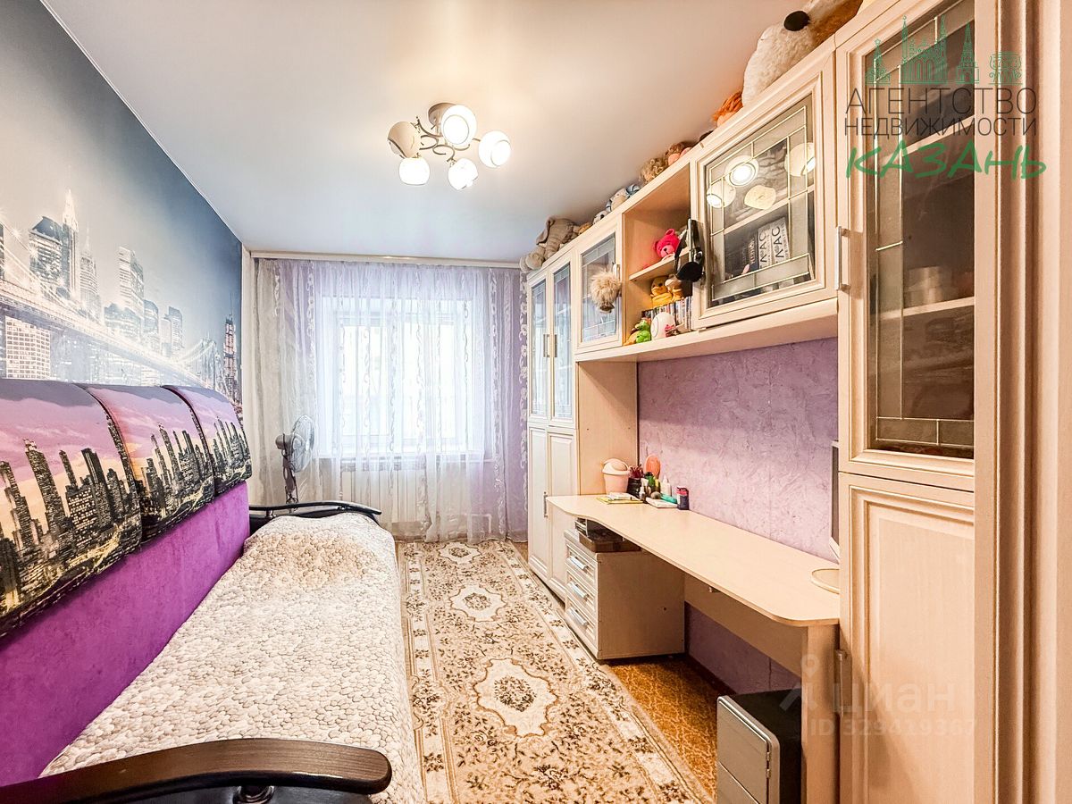 3-комн. кв., р-н Кировский, Казань