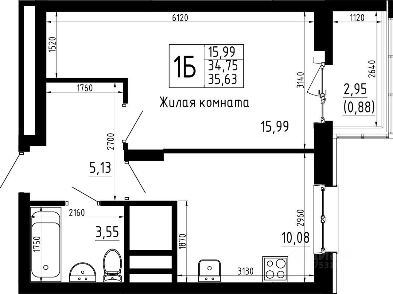 Новостройка, р-н Советский, Казань