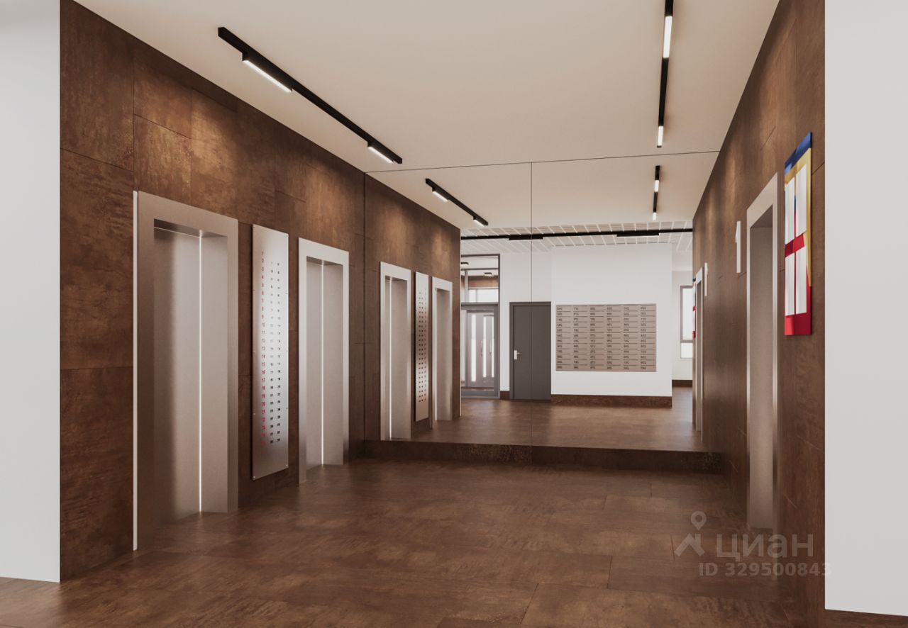 3-комн. квартира, 57.3 м² 6
