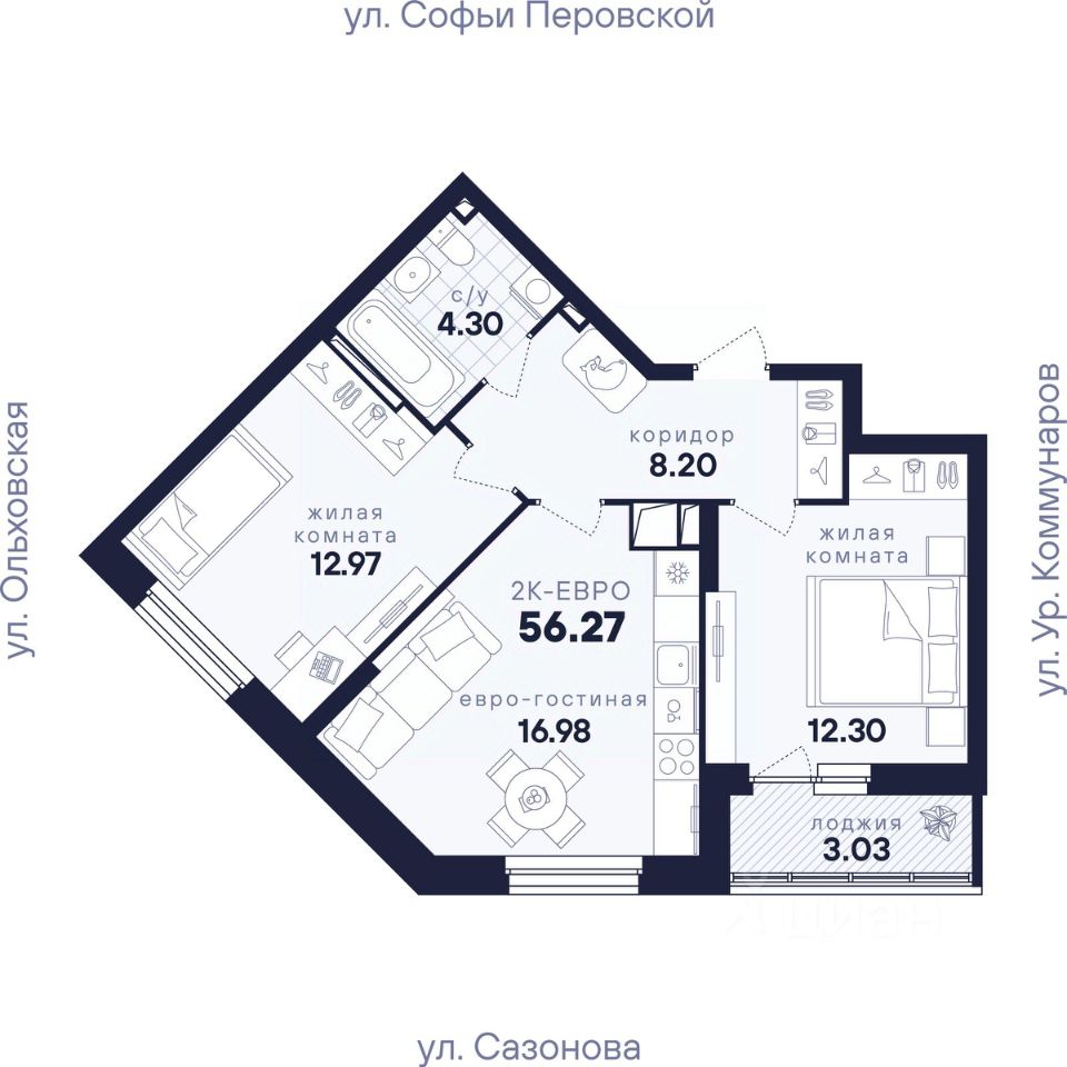 Новостройка, р-н Железнодорожный, Екатеринбург
