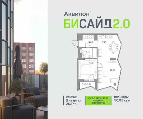ЖК «Аквилон Бисайд 2.0»