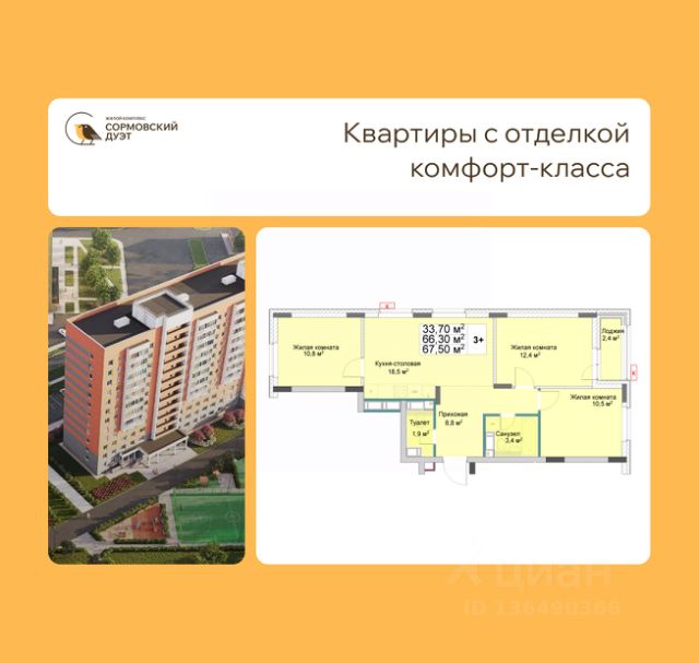 ЖК «Сормовский Дуэт»