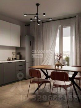 студия, 30 м², этаж 19
