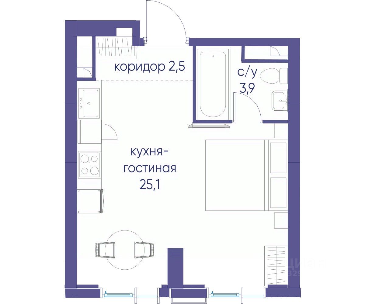 Новостройка, р-н Раменки, Москва
