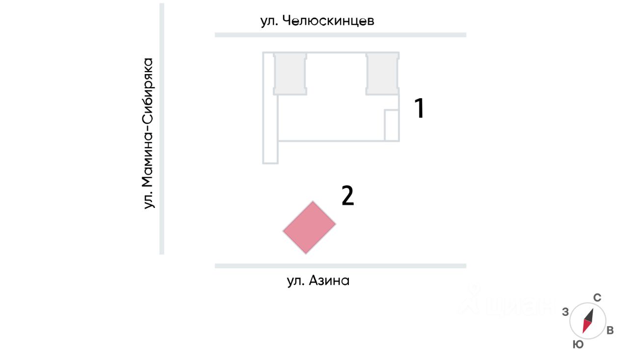 Новостройка, р-н Центр, Екатеринбург