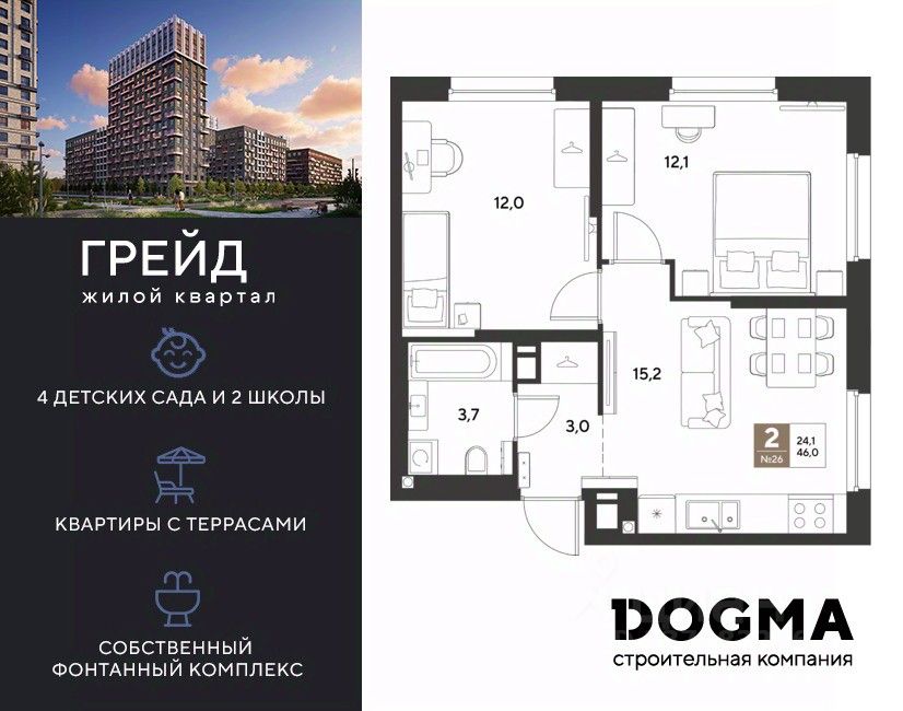 Новостройка, Центральный