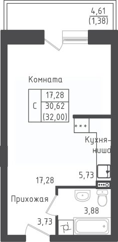 Планировка квартиры