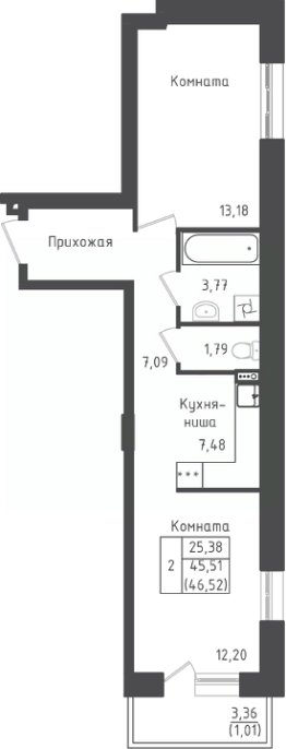 Планировка квартиры