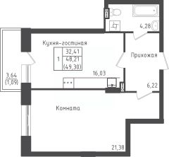 Планировка квартиры