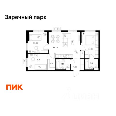 ЖК «Заречный парк»