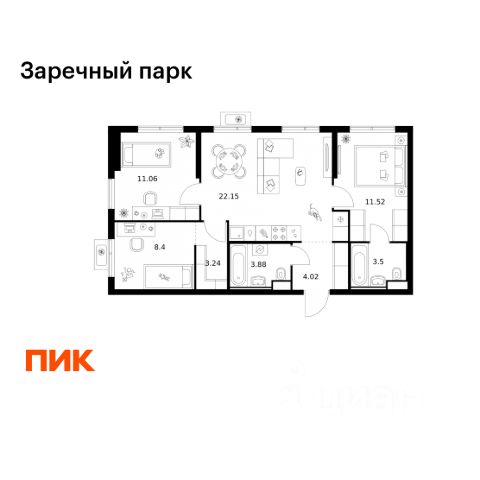 ЖК «Заречный парк»
