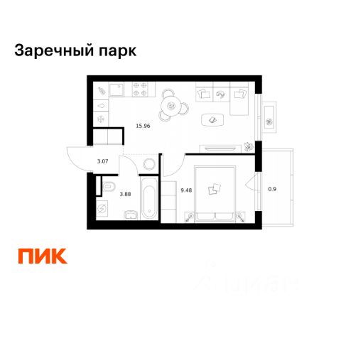 ЖК «Заречный парк»